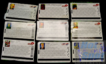 Lot of 9 File Cards