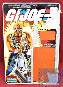 1985 Dreadnok Buzzer Card Backer