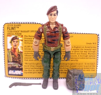 1988 Tiger Force Flint Weapons & Accessories