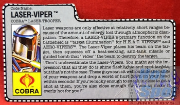 1990 Laser Viper File Card