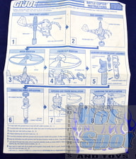 1991 GI Joe Battle Copter Instructions