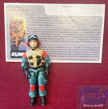 1986 Lift Ticket (Tomahawk Pilot) Accessories