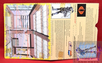 2002 GI Joe vs. Cobra Storm Shadow & Snake Eyes Background File Card