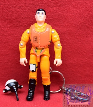 1998 Key Chain Action Pilot Figure