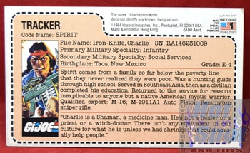 1984 Tracker Spirit File Card