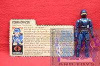 1982 Cobra Officer Straight Arm Figure