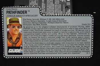 1990 Pathfinder File Card