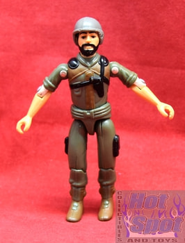 1982 Clutch Straight Arm Figure & Parts