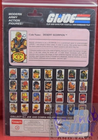 2000 Desert Scorpion Funskool India Full Card Back