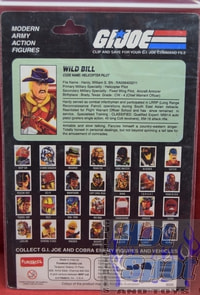 2001 Wild Bill Funskool India Full Card Back