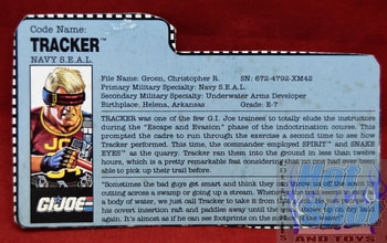 1991 Tracker File Card