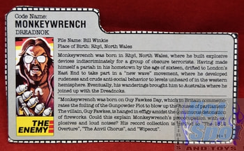 1985 Monkeywrench File Card