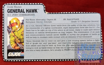 1991 General Hawk File Card