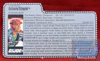 1989 Downtown File Card