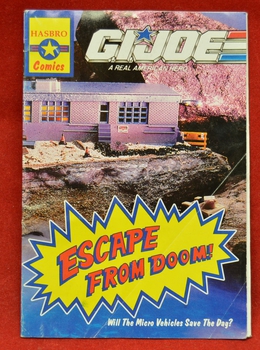 1991 Escape From Doom Insert