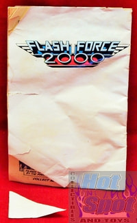 1984 Flash Force 2000 Comic Booklet