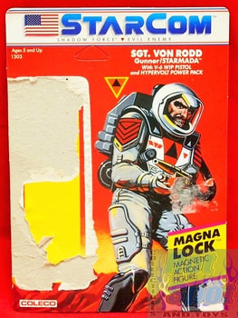 Magna Lock Magnetic Action Figure Card Back