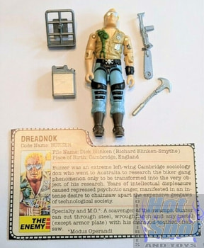 1985 Dreadnok Buzzer Figure