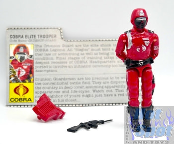 1985 Crimson Guard Figure & Parts