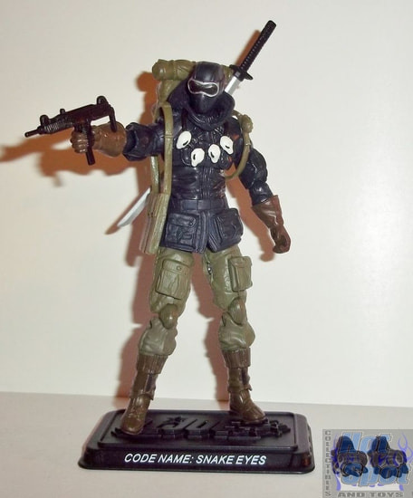 2008 Snake Eyes (v35) Weapons and Accessories