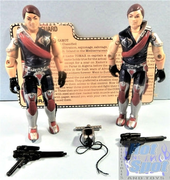 1985 Cobra Tomax & Xamot Figure / Parts