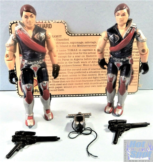 1985 Cobra Tomax & Xamot Figure Parts