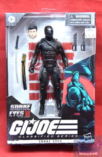 Classified Series Snake Eyes 6" Figure