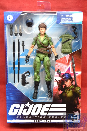 Classified Series lady Jaye 6" Figure