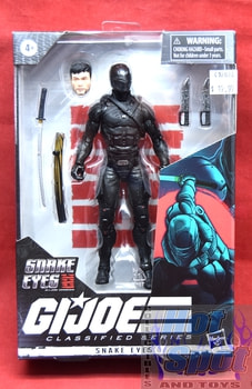 Classified Series Snake Eyes 6" Figure