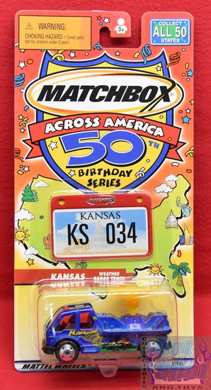 Across America 50th Birthday Series Kansas Weather Radar Truck