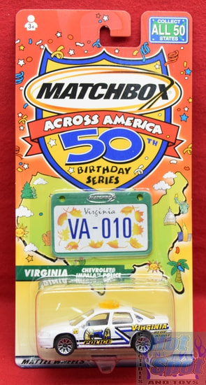 Across America 50th Birthday Series Virginia Chevrolet Impala Police