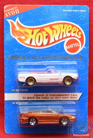 Avon Exclusive Mustang Father & Son Collector 2 Pack 1995
