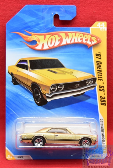 '67 Chevelle SS 396 #044/240 2010 New Models 44/44 GOLD