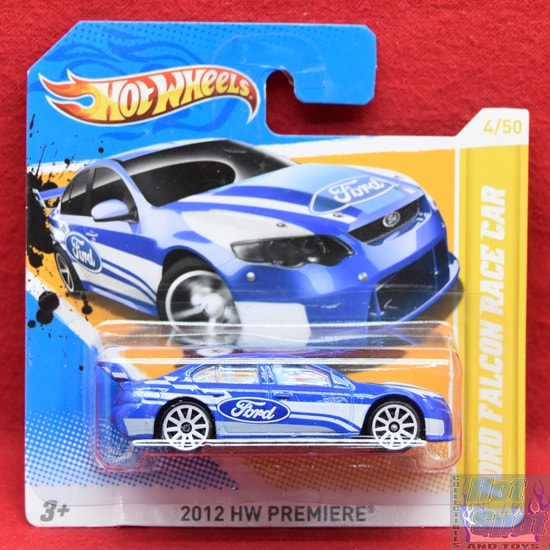 Ford Falcon Race Car 4/247 2012 HW Premiere 4/50 SHORT CARD