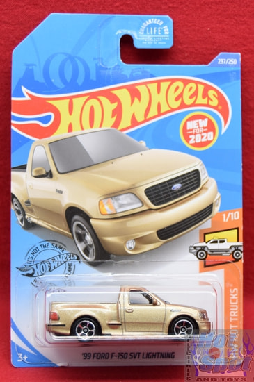 '99 Ford F-150 SVT Lightning 237/250 HW Hot Trucks 1/10