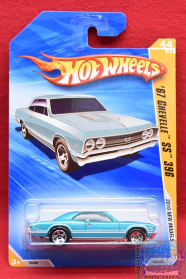 '67 Chevelle SS 396 #044/240 2010 New Models 44/44 AQUA