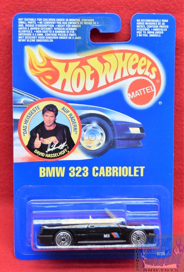 David Hasselhoff Sticker BMW 323 Cabriolet