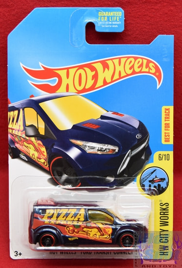 Hot Wheels Ford Transit Connect Pizza Express 2017 Treasure Hunt
