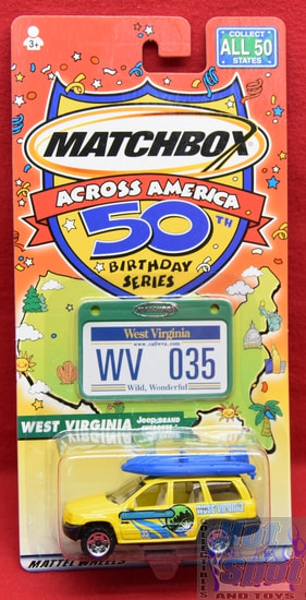 Across America 50th Birthday Series West Virginia Jeep Grand Cherokee