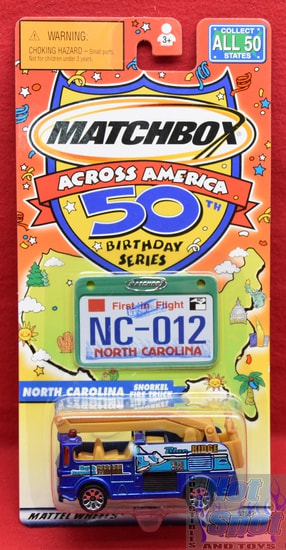 Across America 50th Birthday Series North Carolina Snorkel Fire Truck