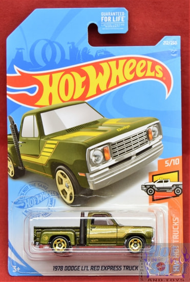 1978 Dodge Li'l Red Express Truck HW Hot Trucks 5/10 No. 212/250