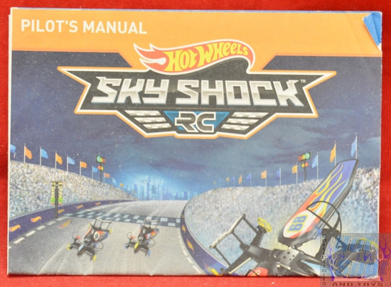 Hot Wheels Sky Shock RC Pilot's Manual BOOKLET ONLY