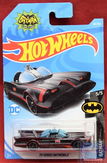 Hot Spot Collectibles and Toys - Batman TV Series Batmobile *Many Varieties Hot Wheels Batman 5/5, Black/Blue TV Series Batmobile 307/365 50TH