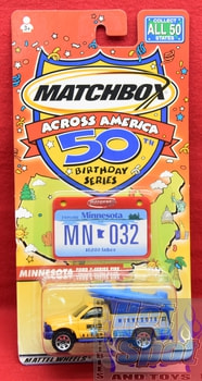 Across America 50th Birthday Series Minnesota Ford F-Series Fire Truck with Raft