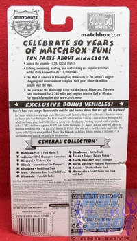 Across America 50th Birthday Series Minnesota Ford F-Series Fire Truck with Raft