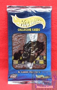 Hot Wheels Collector Cards Sealed Pack of 6