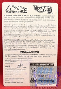 Norwalk Raceway Exclusive 57 Chevy RED