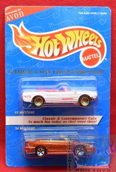 Avon Exclusive Mustang Father & Son Collector 2 Pack 1995