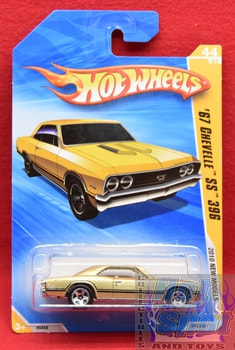 '67 Chevelle SS 396 #044/240 2010 New Models 44/44 GOLD