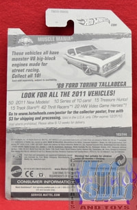 '69 Ford Torino Talladega 103/244 Muscle Mania 3/10